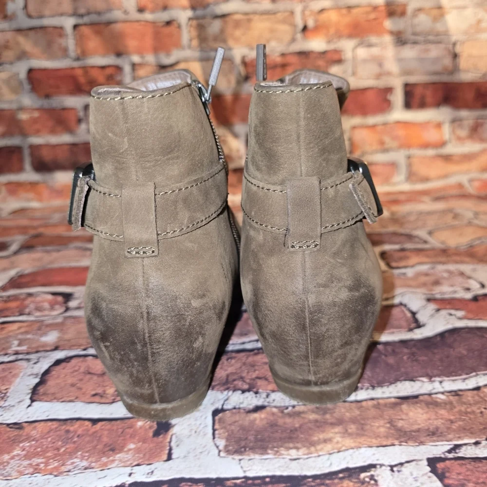 Dansko Women's Brown  Nubuck Ankle Boots Size 38